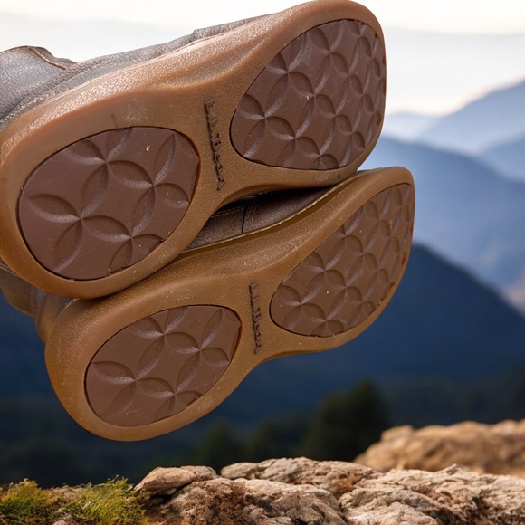 L.L.Bean TEK 2.5 Women’s 7.5 Winter Boots Brown Fur Lined Waterproof Hiki - Picture 6 of 7